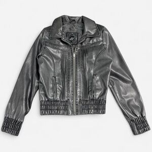 Beverly Hills polo leather jacket